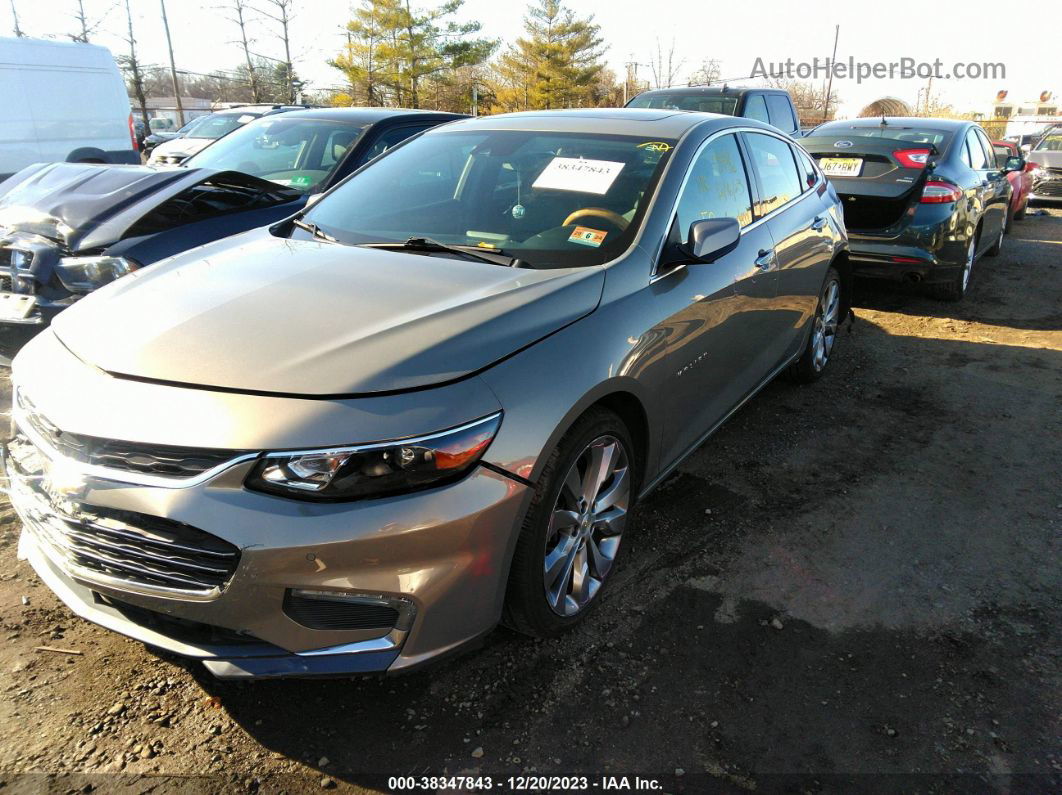 2017 Chevrolet Malibu Premier Серебряный vin: 1G1ZH5SX1HF170165