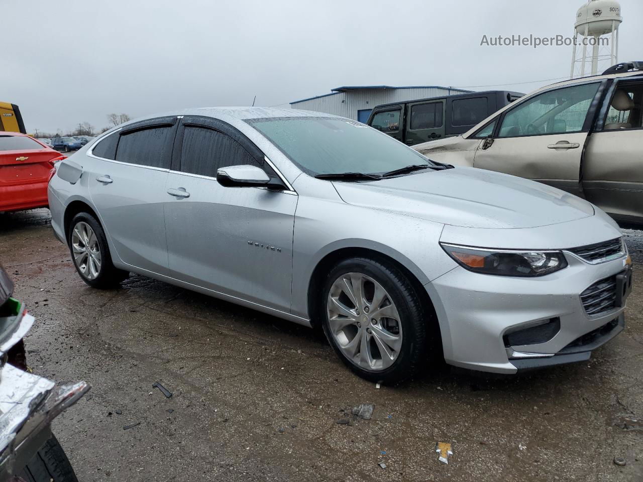 2017 Chevrolet Malibu Premier Silver vin: 1G1ZH5SX1HF183210