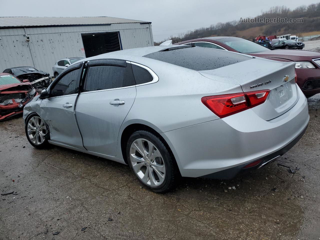 2017 Chevrolet Malibu Premier Silver vin: 1G1ZH5SX1HF183210