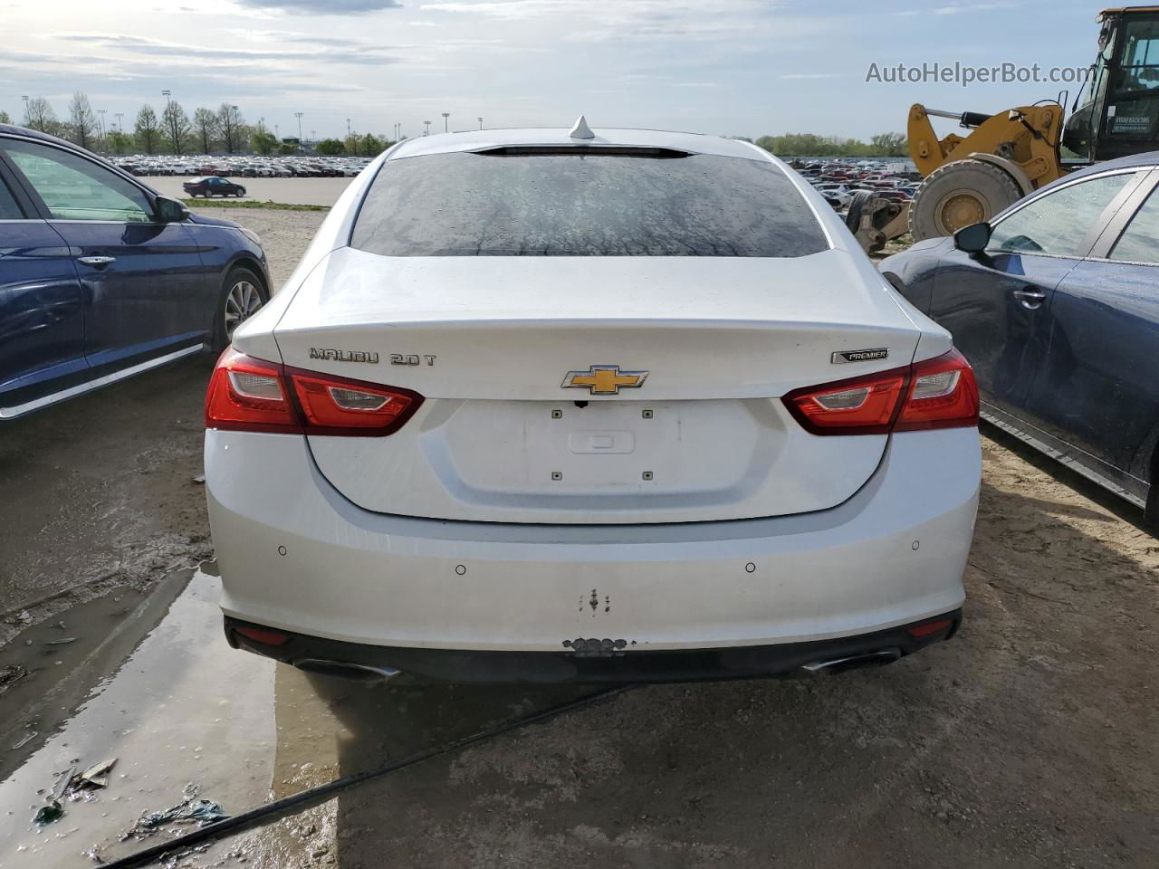 2017 Chevrolet Malibu Premier White vin: 1G1ZH5SX1HF250016