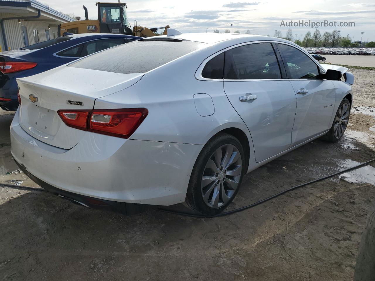 2017 Chevrolet Malibu Premier White vin: 1G1ZH5SX1HF250016