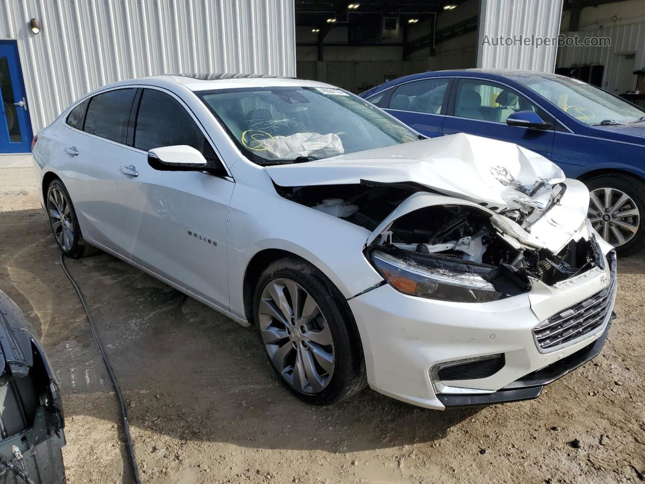 2017 Chevrolet Malibu Premier White vin: 1G1ZH5SX1HF250016