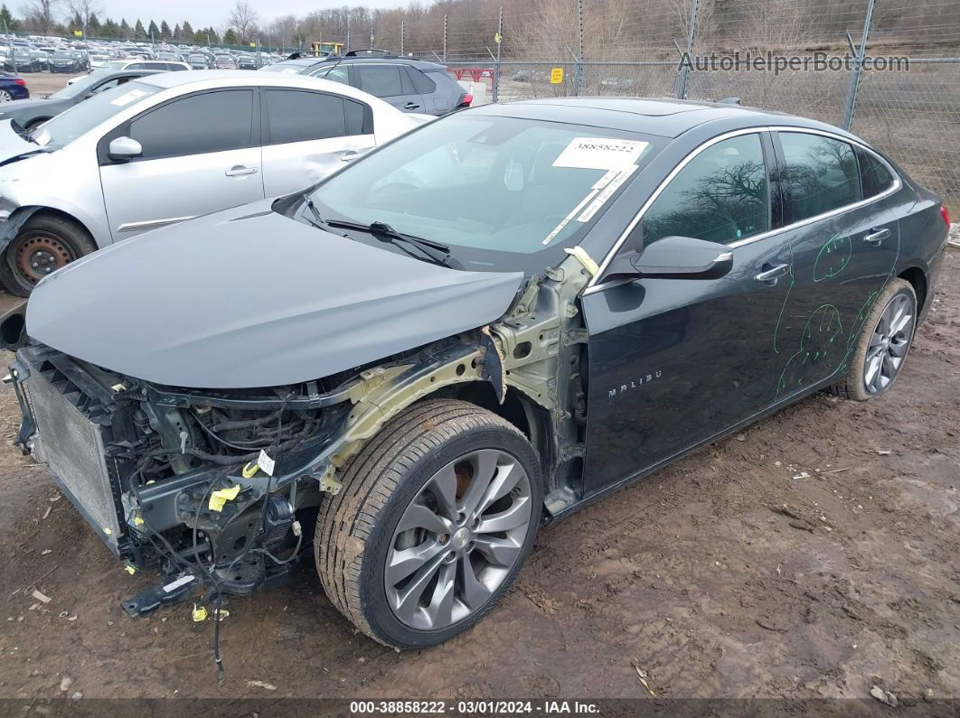 2017 Chevrolet Malibu Premier Серый vin: 1G1ZH5SX2HF114980