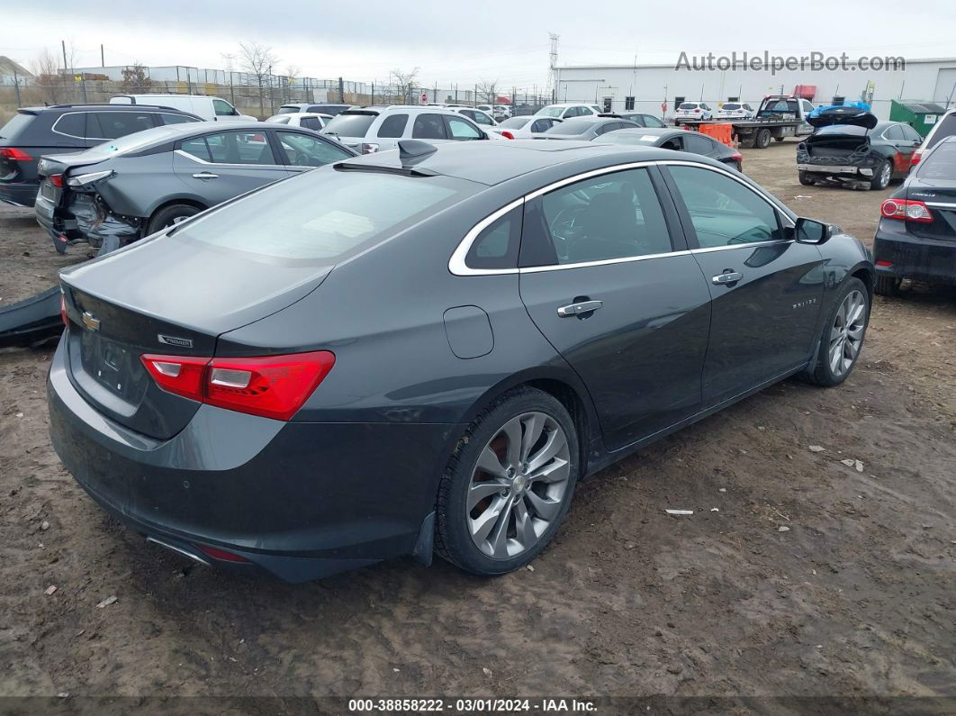 2017 Chevrolet Malibu Premier Gray vin: 1G1ZH5SX2HF114980