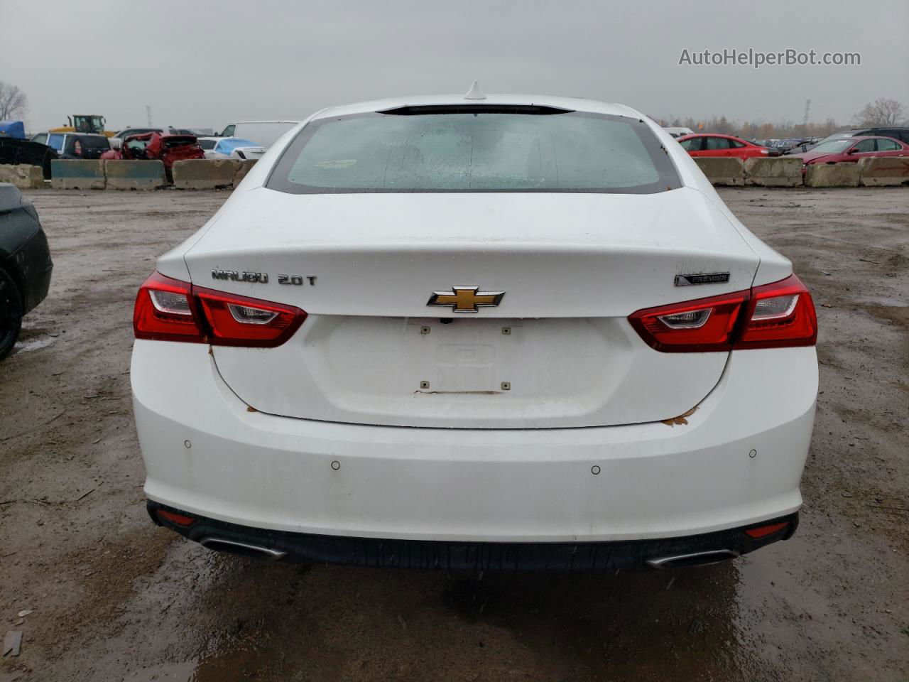 2017 Chevrolet Malibu Premier White vin: 1G1ZH5SX2HF178047