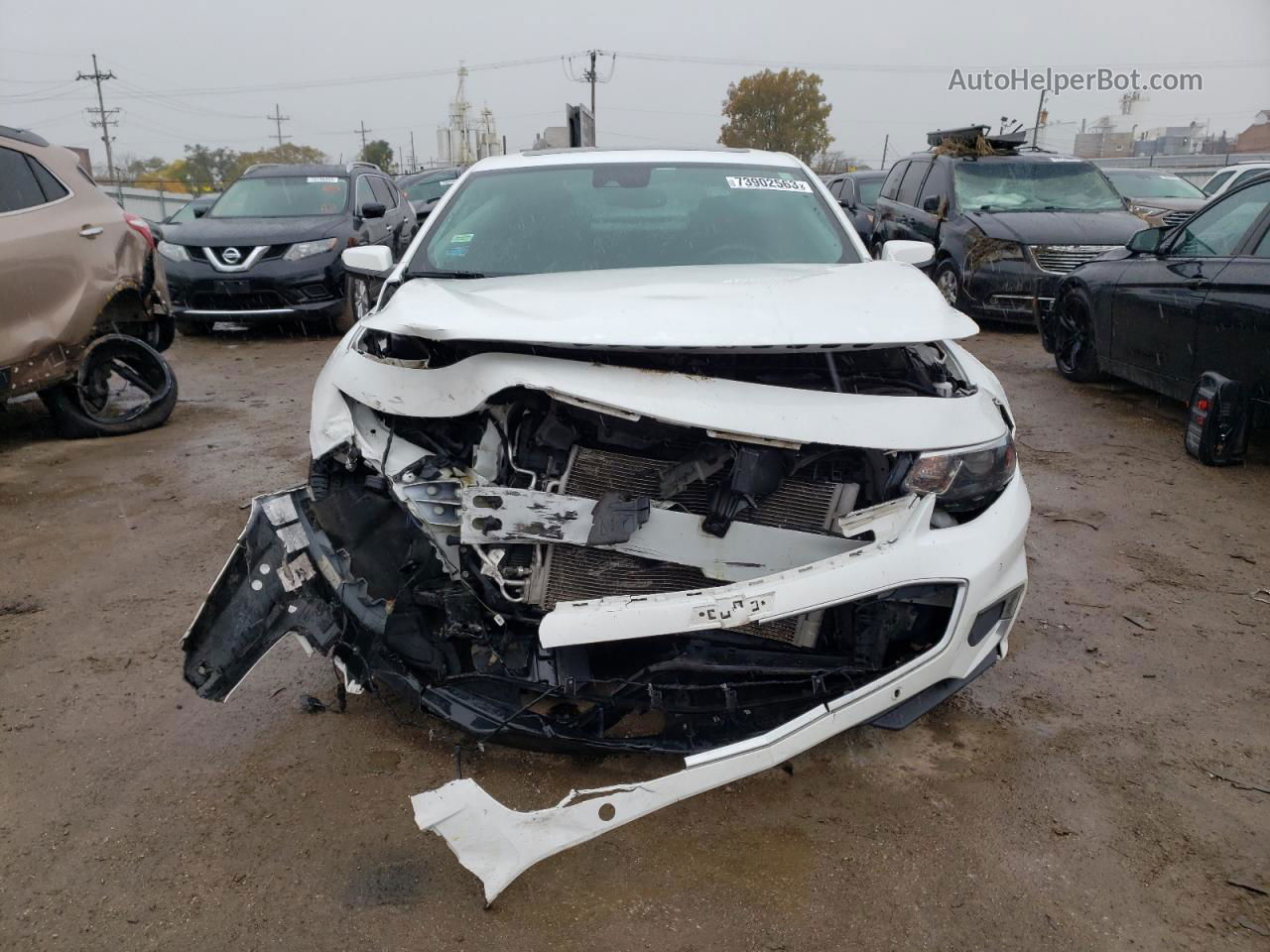 2017 Chevrolet Malibu Premier White vin: 1G1ZH5SX2HF178047