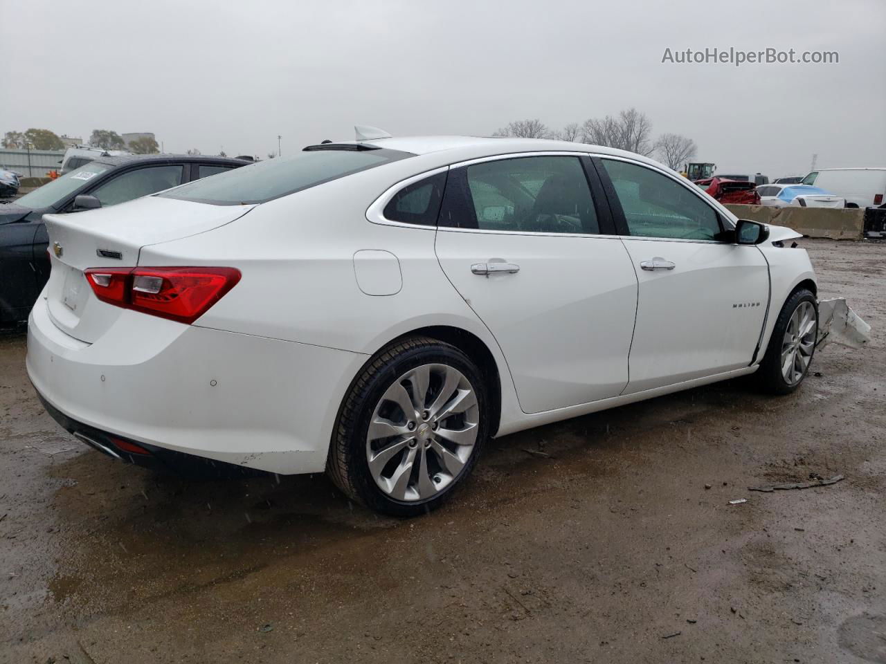 2017 Chevrolet Malibu Premier White vin: 1G1ZH5SX2HF178047