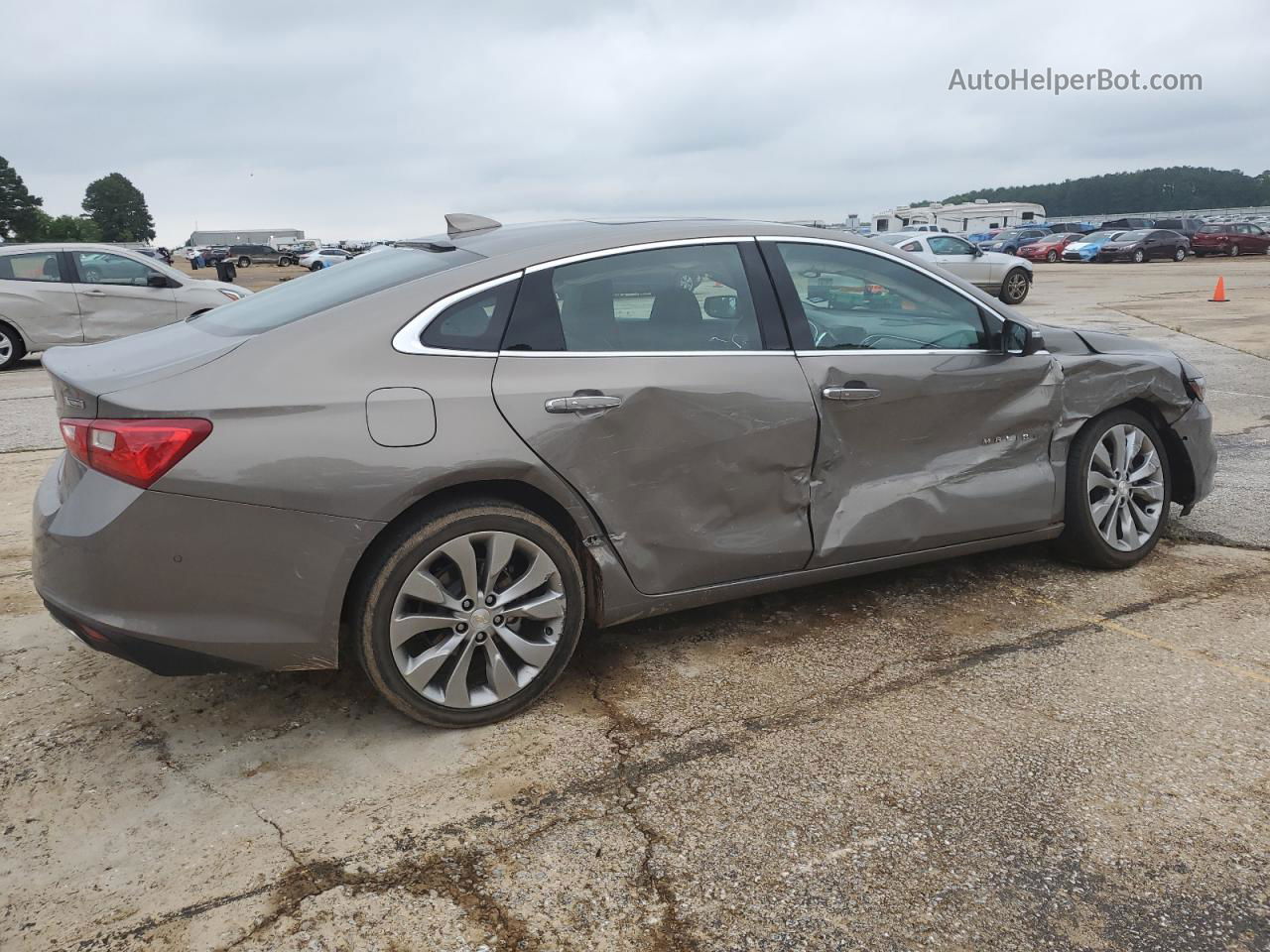 2017 Chevrolet Malibu Premier Brown vin: 1G1ZH5SX4HF276867