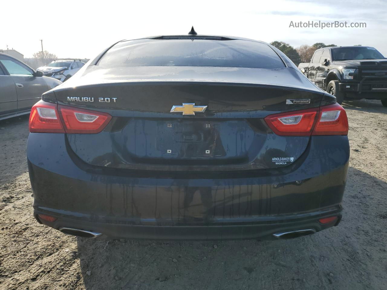 2017 Chevrolet Malibu Premier Черный vin: 1G1ZH5SX4HF286816