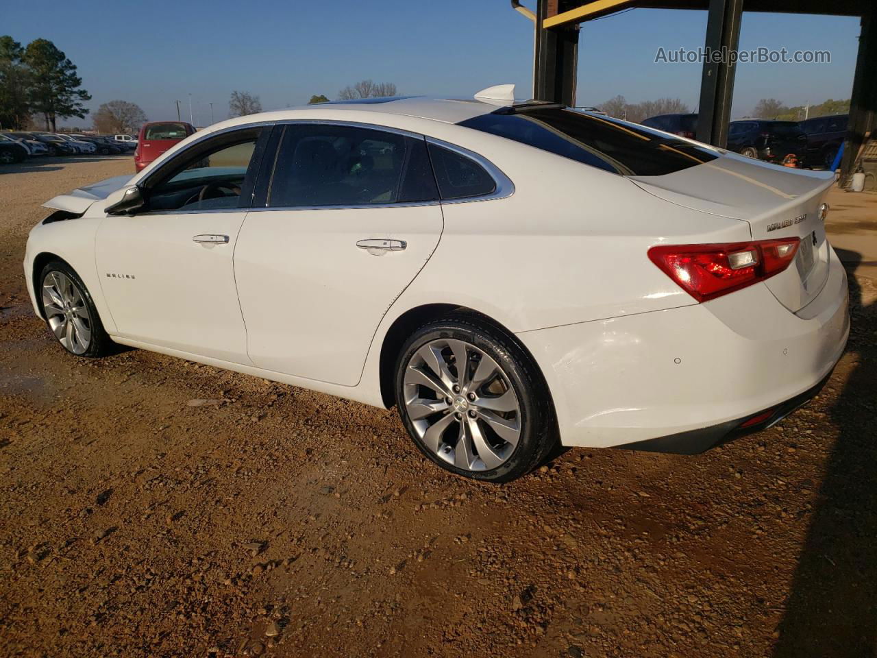 2017 Chevrolet Malibu Premier White vin: 1G1ZH5SX5HF175403