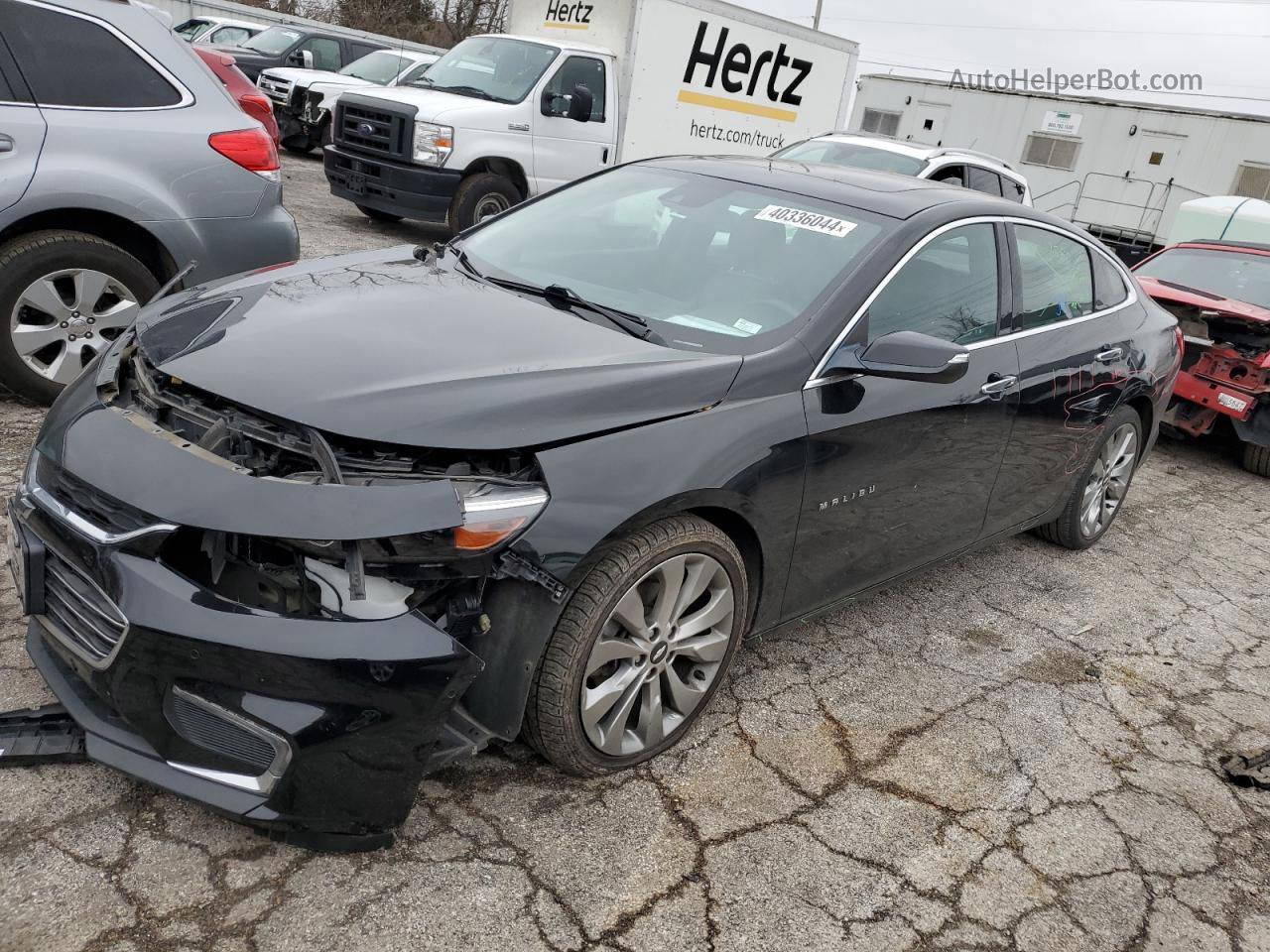 2017 Chevrolet Malibu Premier Black vin: 1G1ZH5SX5HF273718