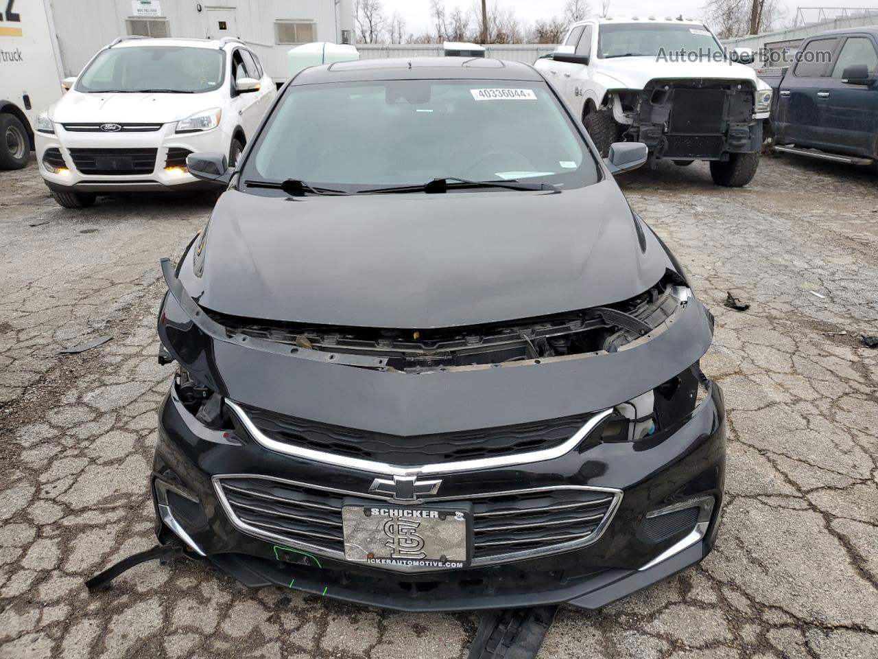 2017 Chevrolet Malibu Premier Black vin: 1G1ZH5SX5HF273718