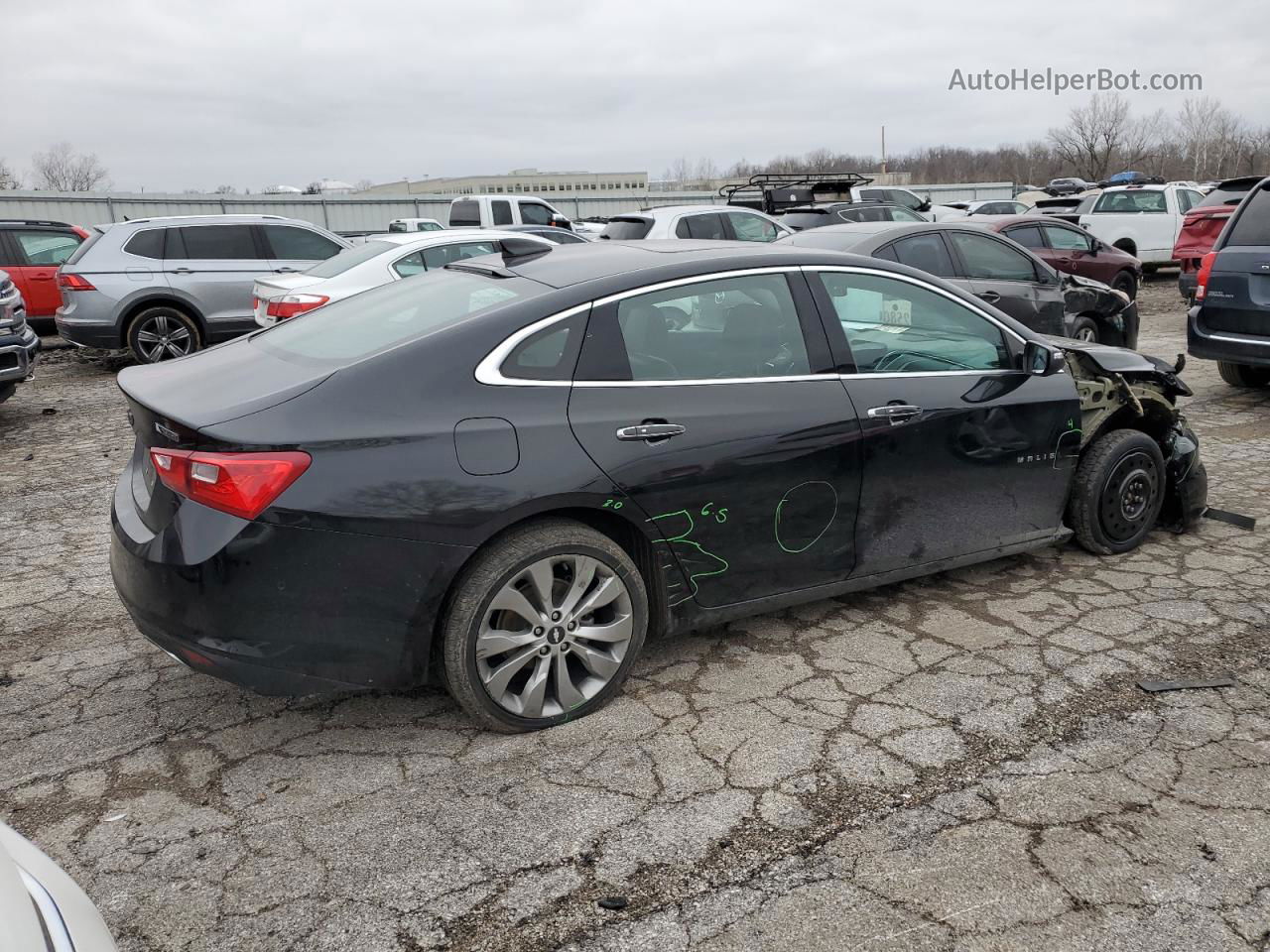 2017 Chevrolet Malibu Premier Black vin: 1G1ZH5SX5HF273718