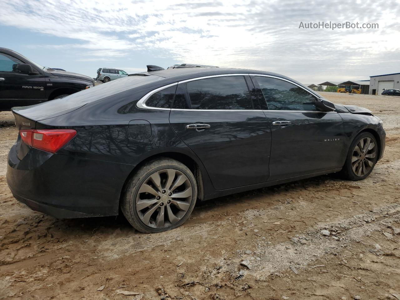 2017 Chevrolet Malibu Premier Black vin: 1G1ZH5SX8HF180000