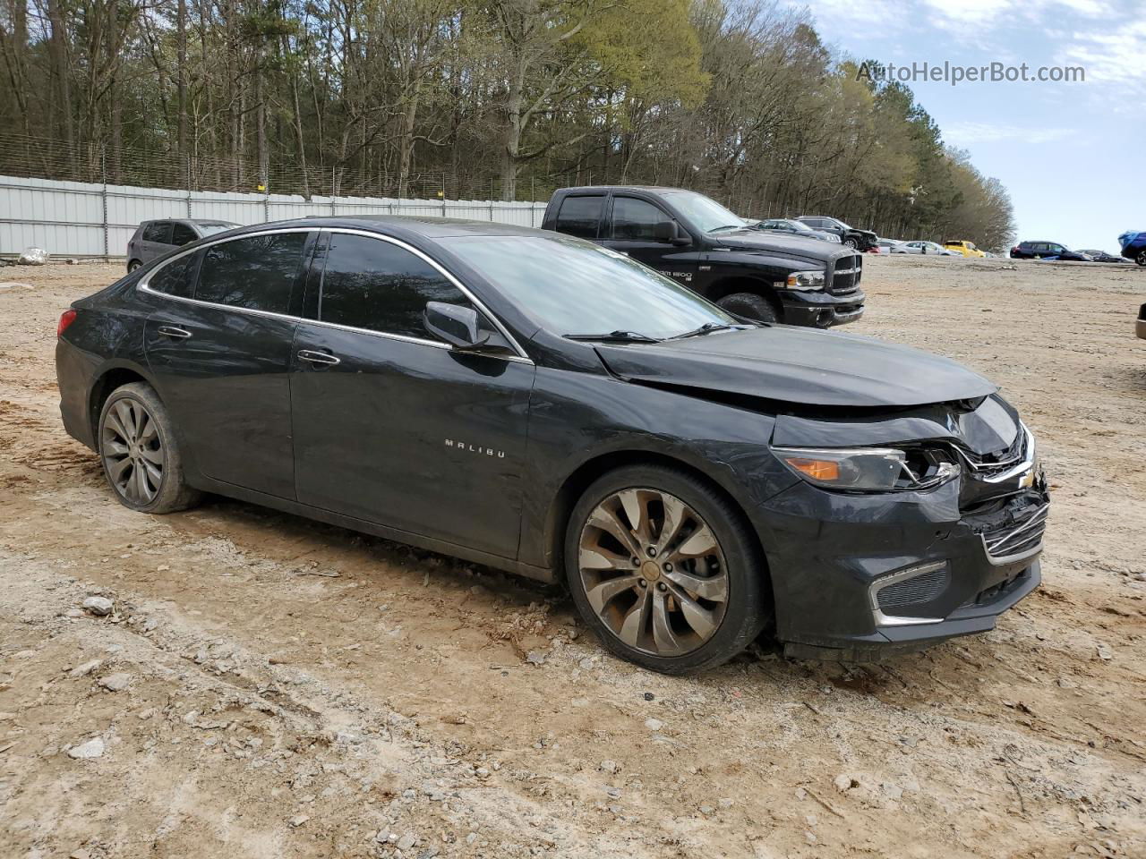 2017 Chevrolet Malibu Premier Black vin: 1G1ZH5SX8HF180000