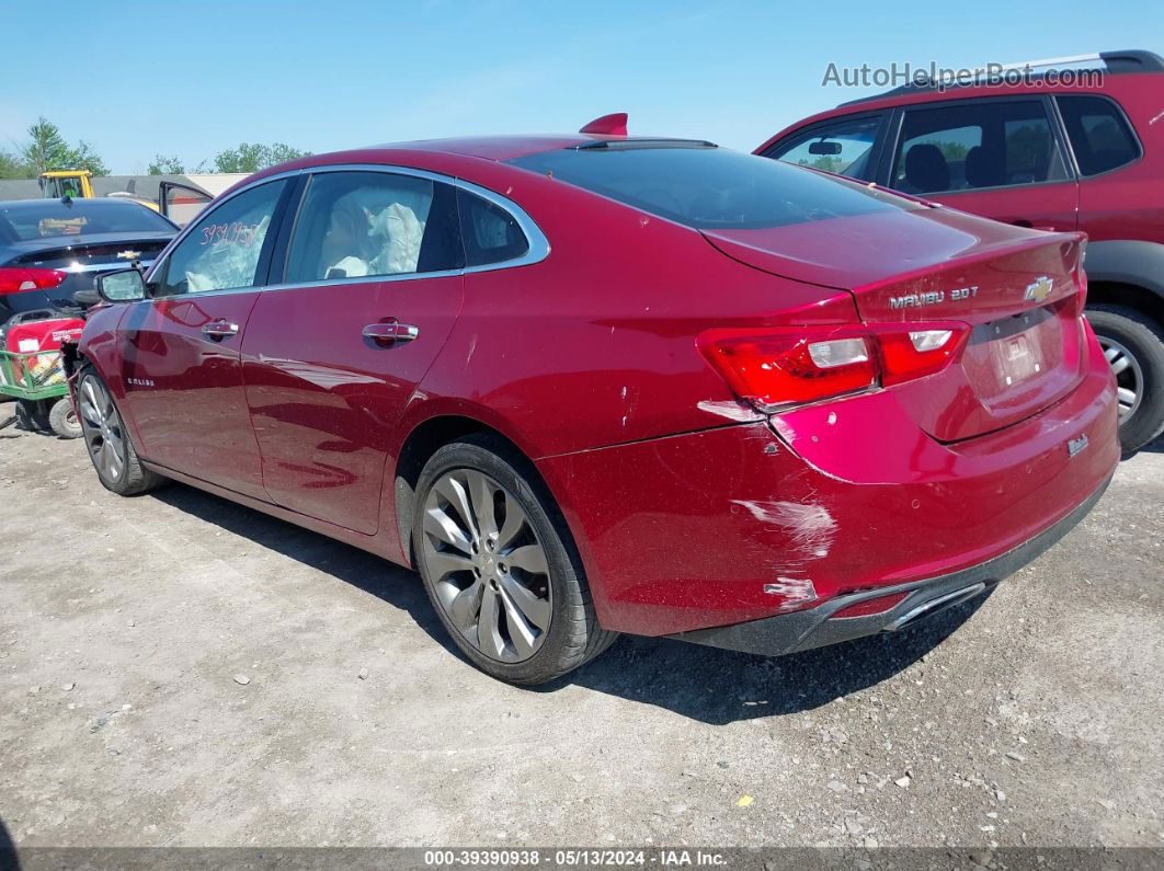 2017 Chevrolet Malibu Premier Красный vin: 1G1ZH5SX9HF148561