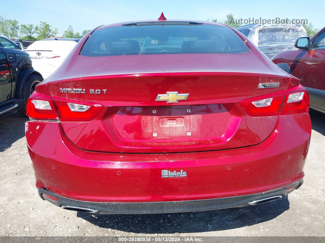 2017 Chevrolet Malibu Premier Red vin: 1G1ZH5SX9HF148561