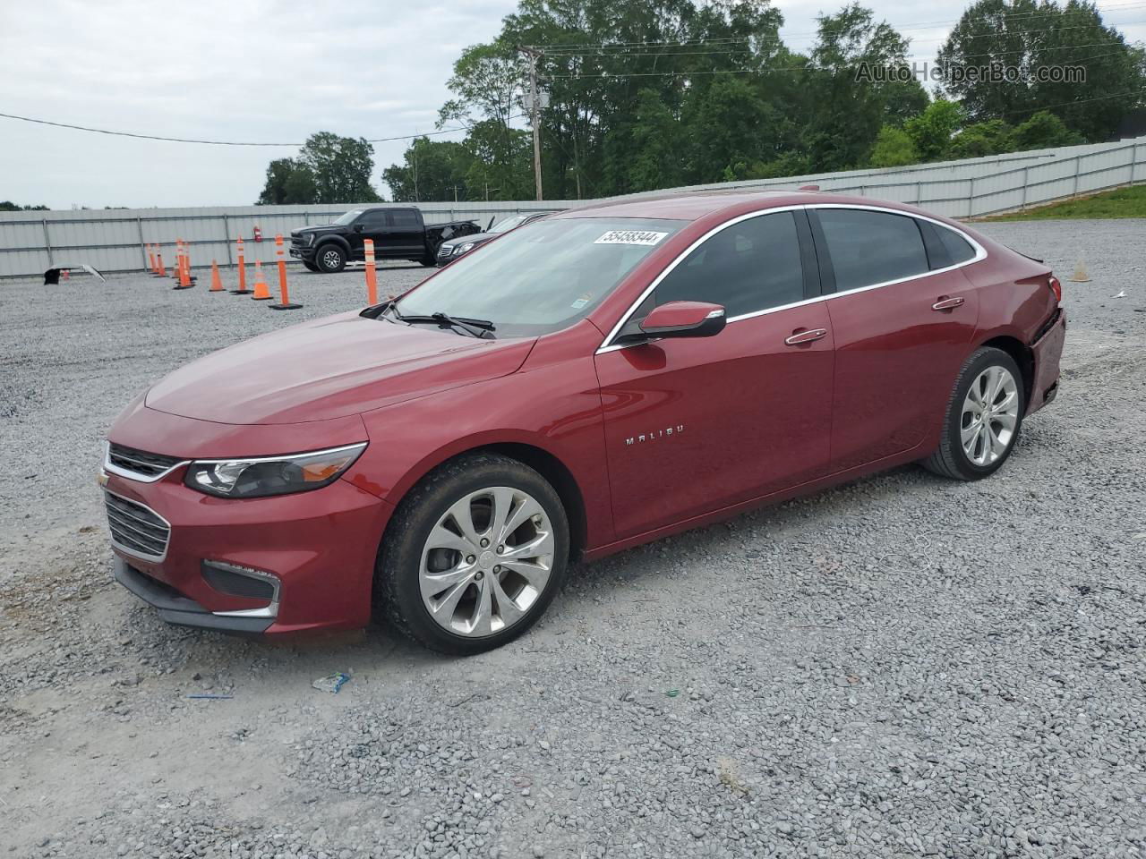 2017 Chevrolet Malibu Premier Burgundy vin: 1G1ZH5SXXHF210369