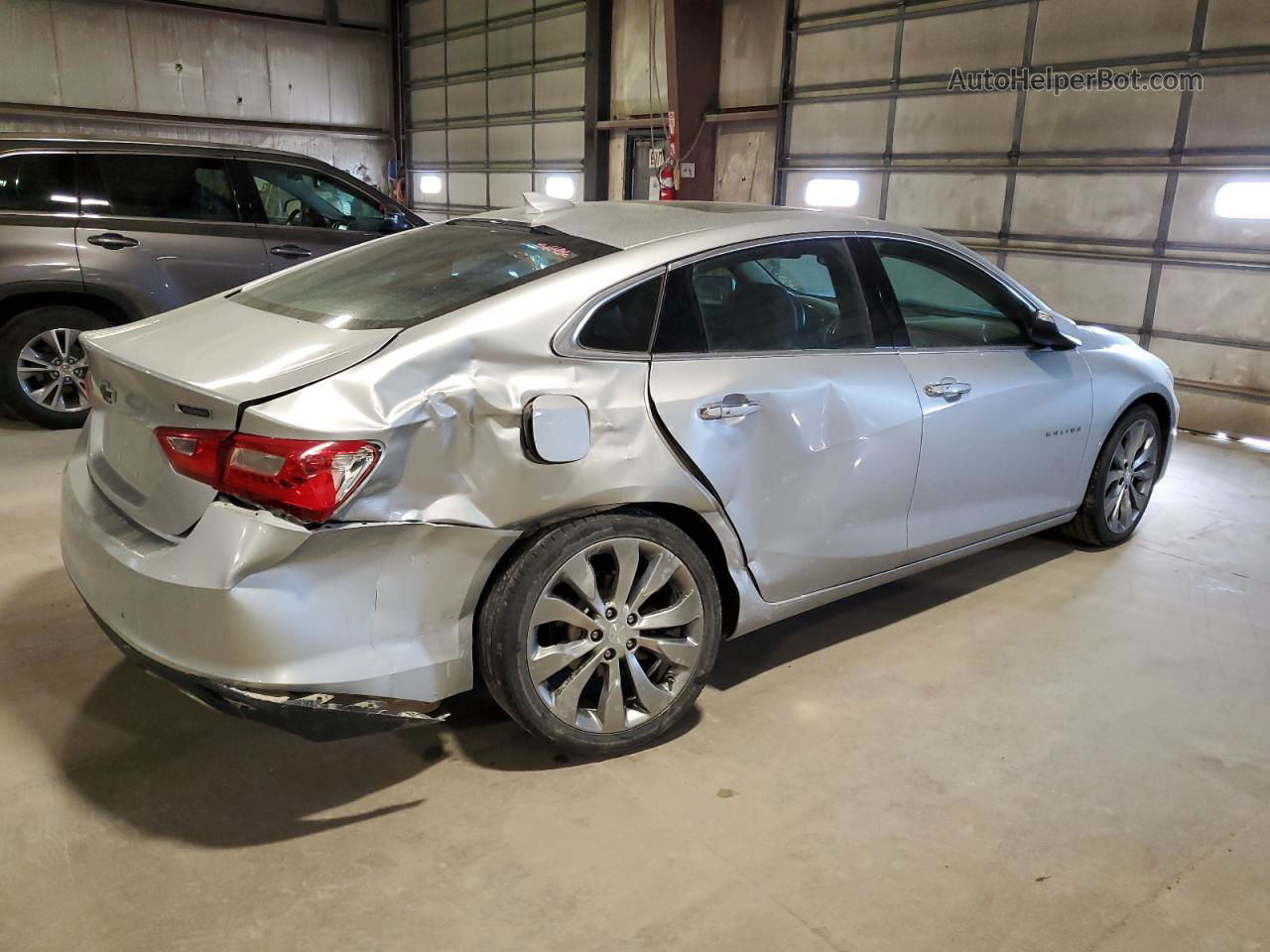 2017 Chevrolet Malibu Premier Gray vin: 1G1ZH5SXXHF219251