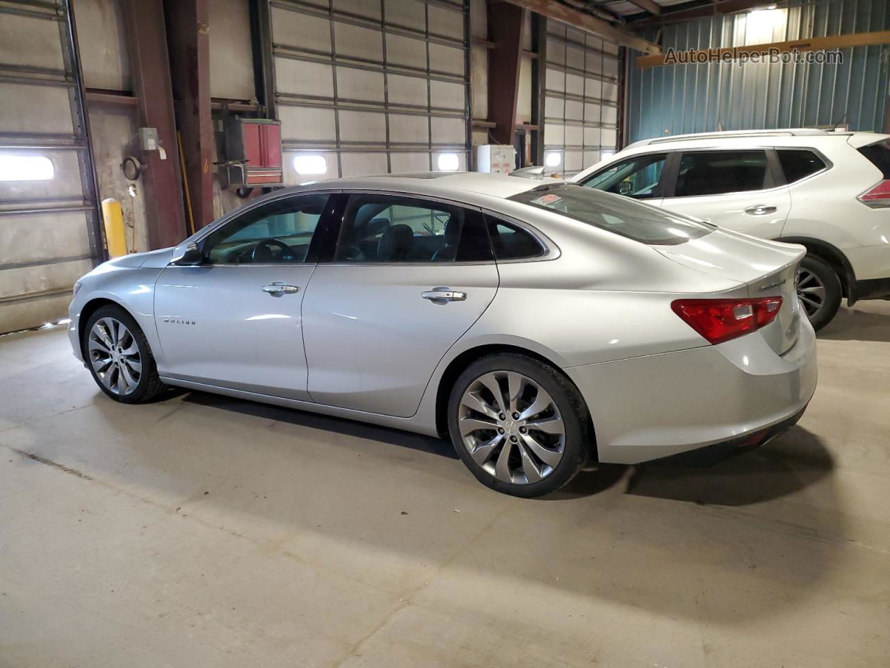 2017 Chevrolet Malibu Premier Gray vin: 1G1ZH5SXXHF219251