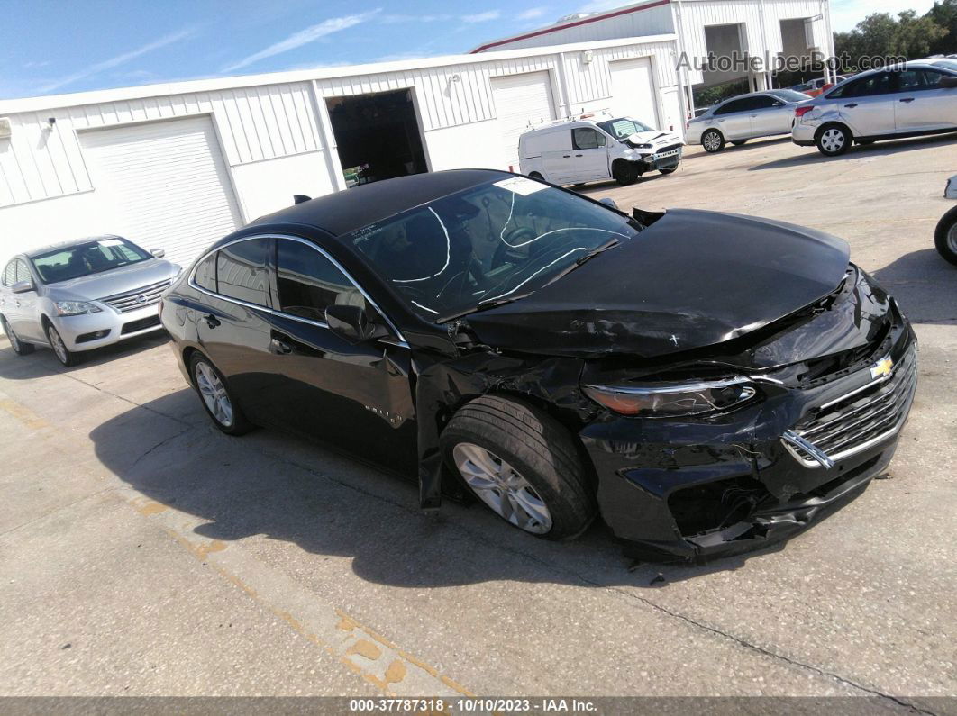 2017 Chevrolet Malibu Hybrid Black vin: 1G1ZJ5SU0HF168904