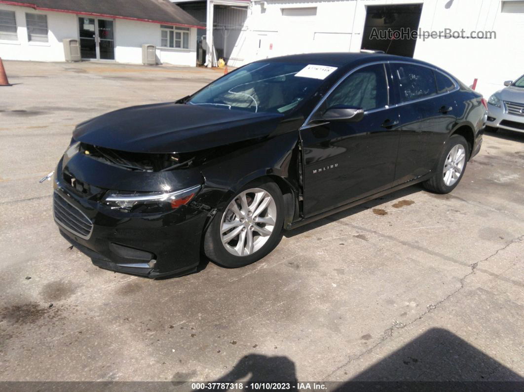 2017 Chevrolet Malibu Hybrid Black vin: 1G1ZJ5SU0HF168904