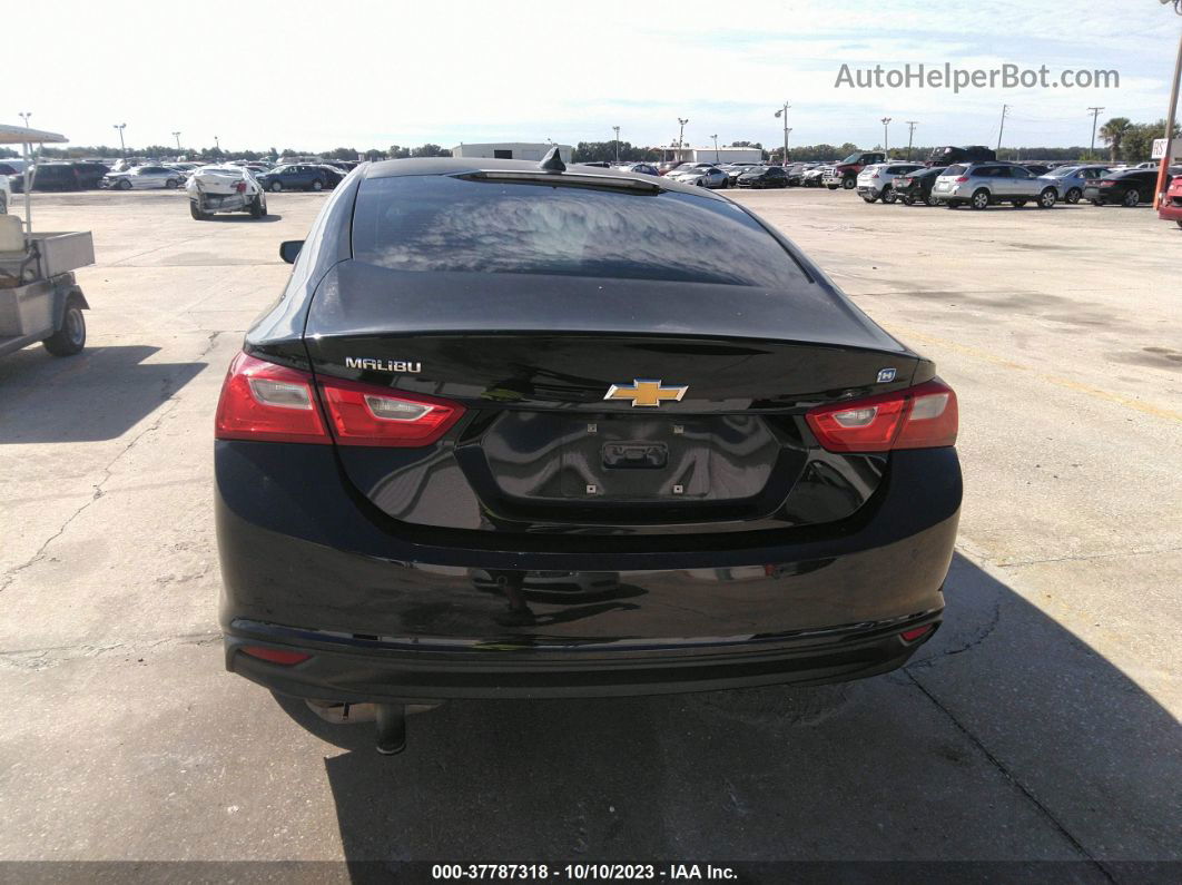 2017 Chevrolet Malibu Hybrid Black vin: 1G1ZJ5SU0HF168904