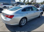 2017 Chevrolet Malibu Hybrid   Silver vin: 1G1ZJ5SU9HF116705