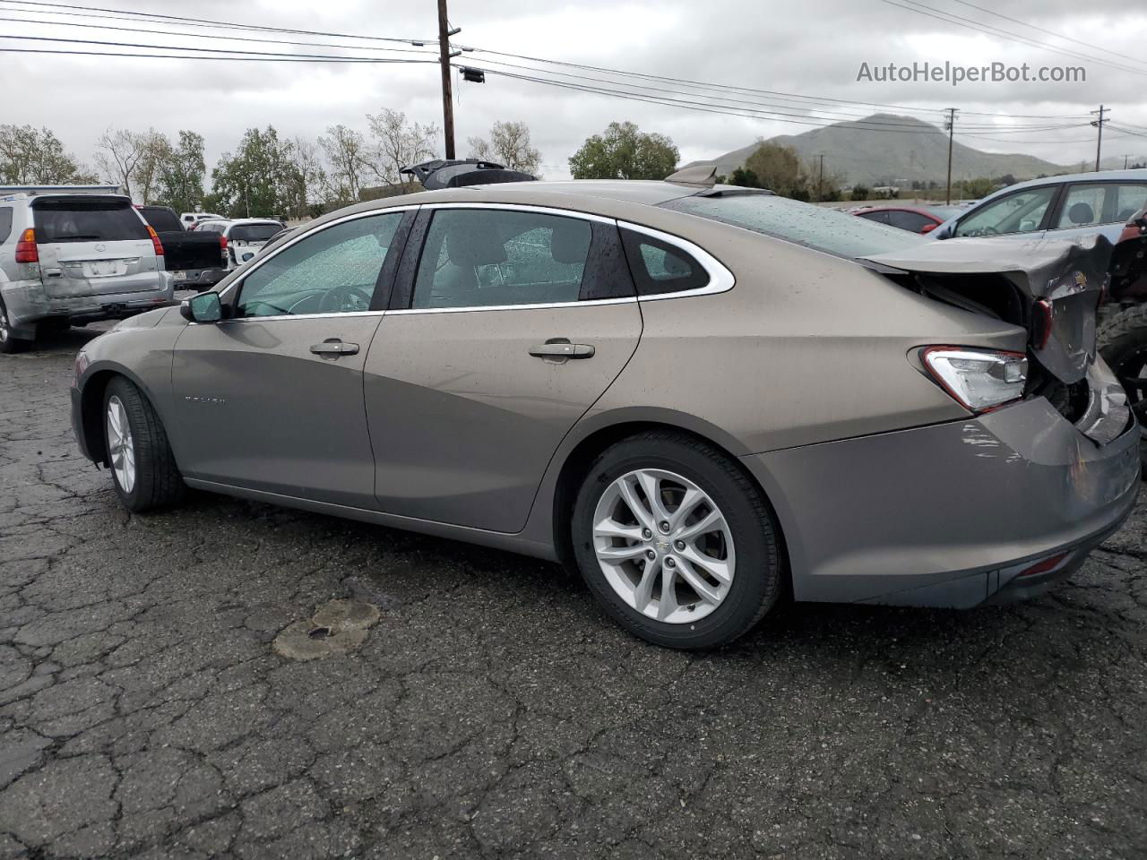 2017 Chevrolet Malibu Hybrid Tan vin: 1G1ZJ5SU9HF224175