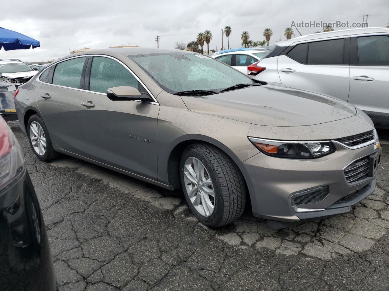 2017 Chevrolet Malibu Hybrid Tan vin: 1G1ZJ5SU9HF224175