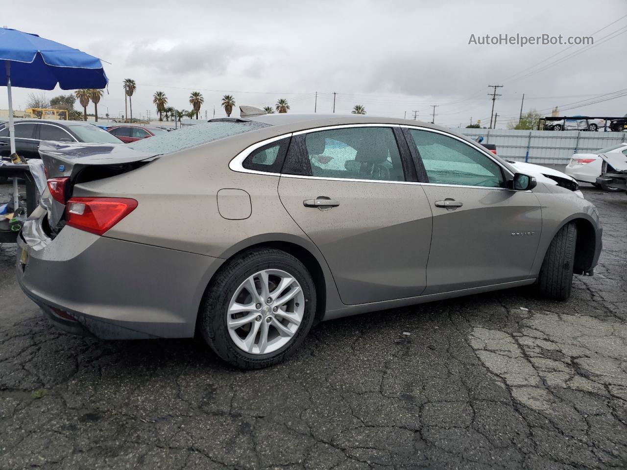 2017 Chevrolet Malibu Hybrid Tan vin: 1G1ZJ5SU9HF224175