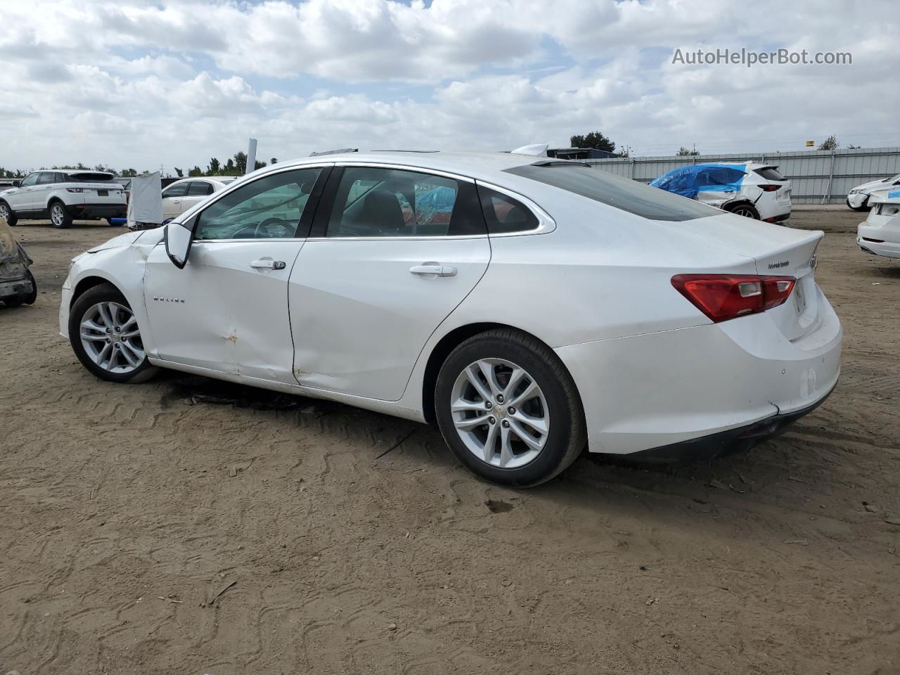 2017 Chevrolet Malibu Hybrid Белый vin: 1G1ZJ5SUXHF175505