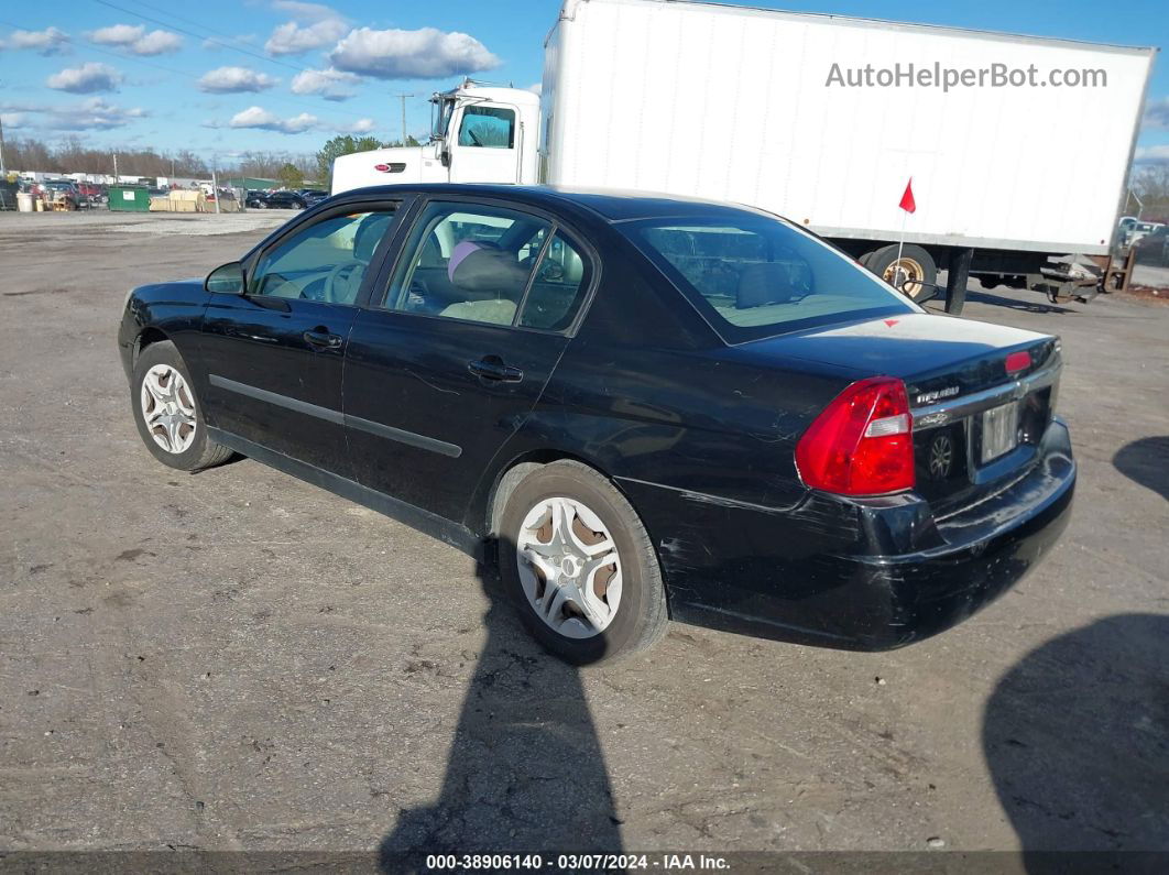 2004 Chevrolet Malibu   Black vin: 1G1ZS52854F107185