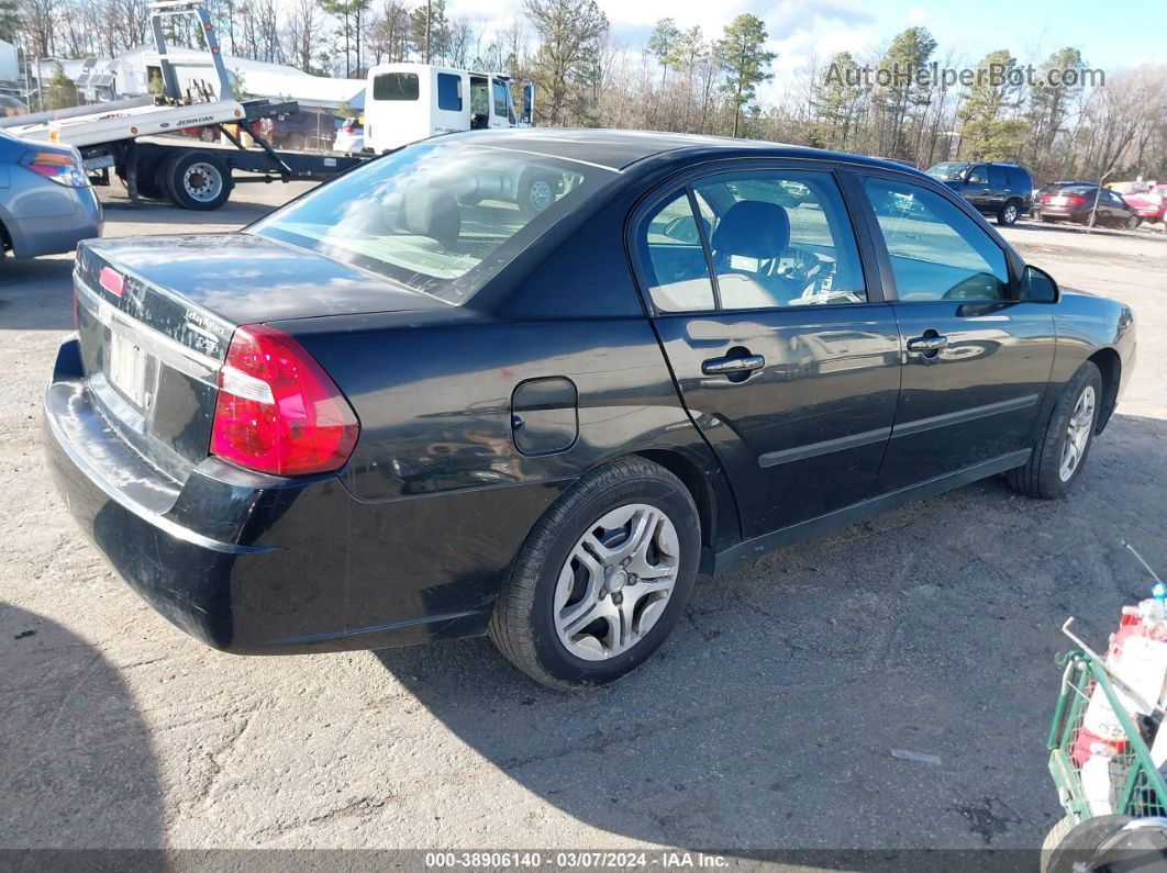 2004 Chevrolet Malibu   Black vin: 1G1ZS52854F107185