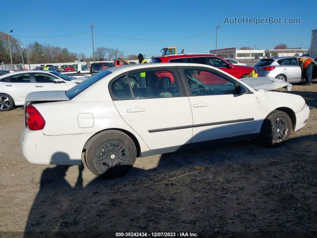 2004 Chevrolet Malibu White vin: 1G1ZS52F24F158691