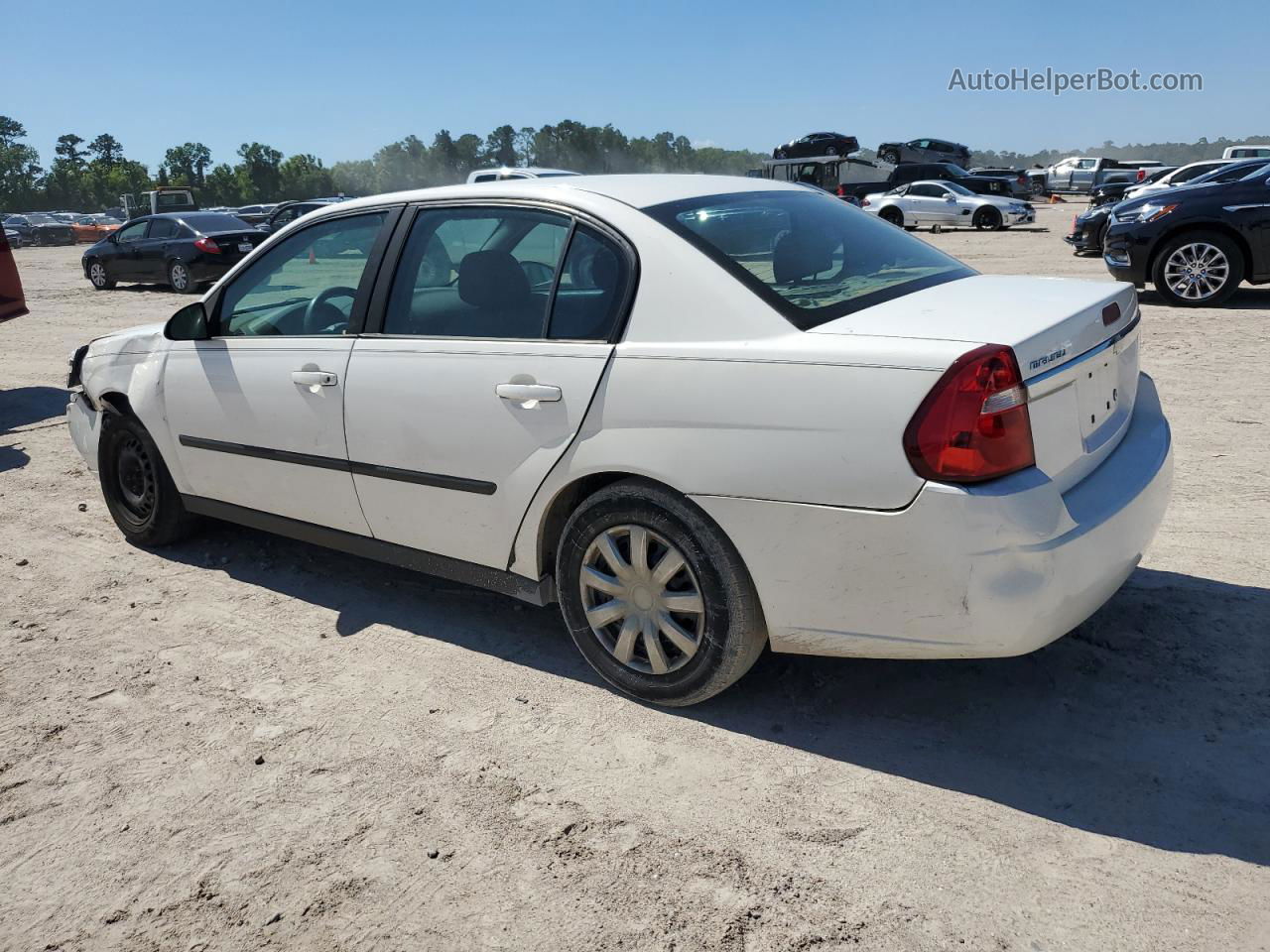 2004 Chevrolet Malibu  Белый vin: 1G1ZS52F24F204441