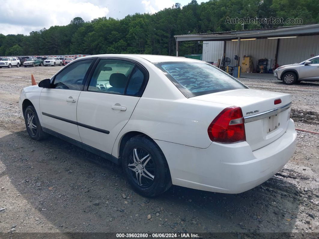 2004 Chevrolet Malibu   White vin: 1G1ZS52F44F171619