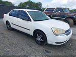 2004 Chevrolet Malibu   White vin: 1G1ZS52F44F171619