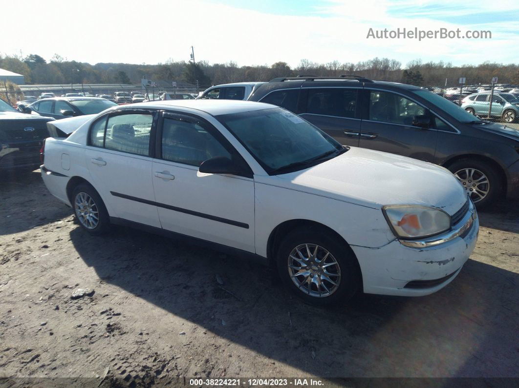 2004 Chevrolet Malibu White vin: 1G1ZS52F44F240969