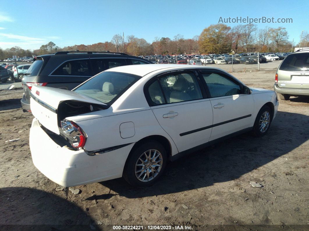 2004 Chevrolet Malibu White vin: 1G1ZS52F44F240969