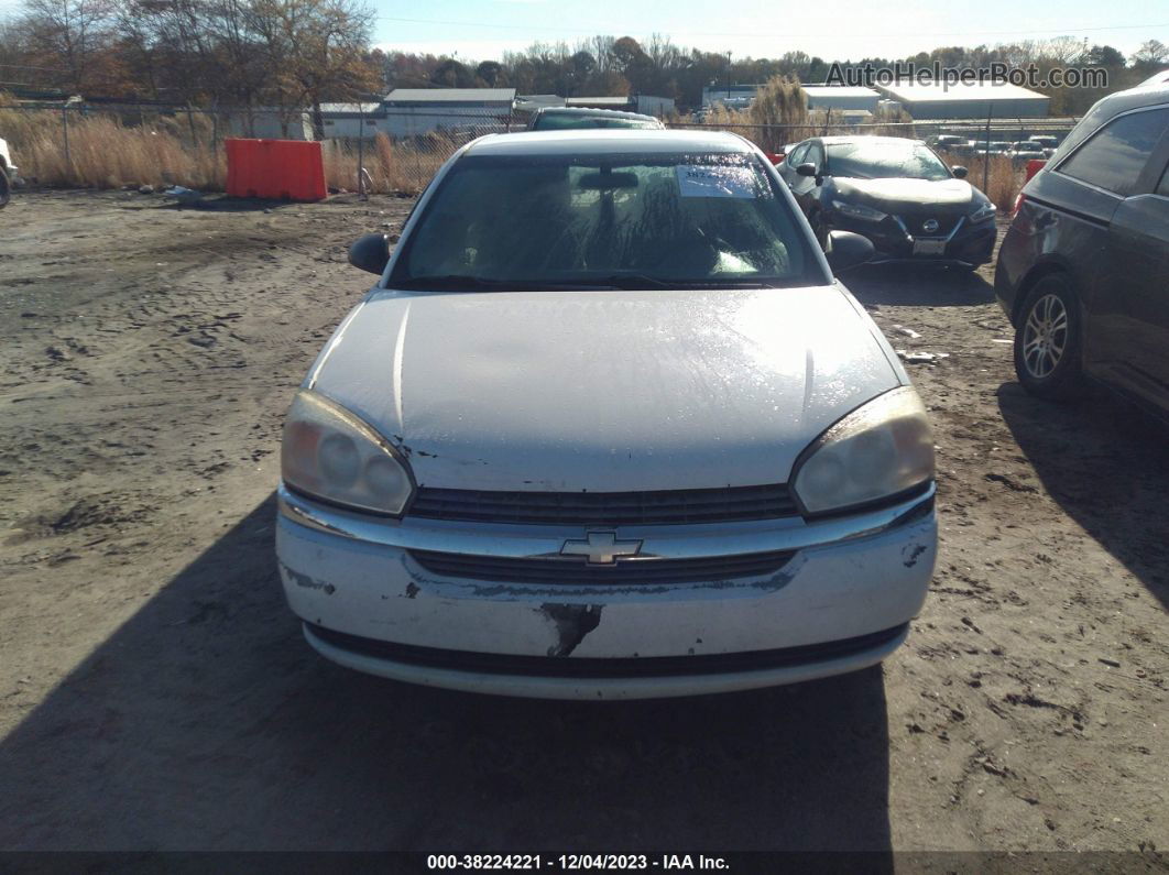 2004 Chevrolet Malibu White vin: 1G1ZS52F44F240969