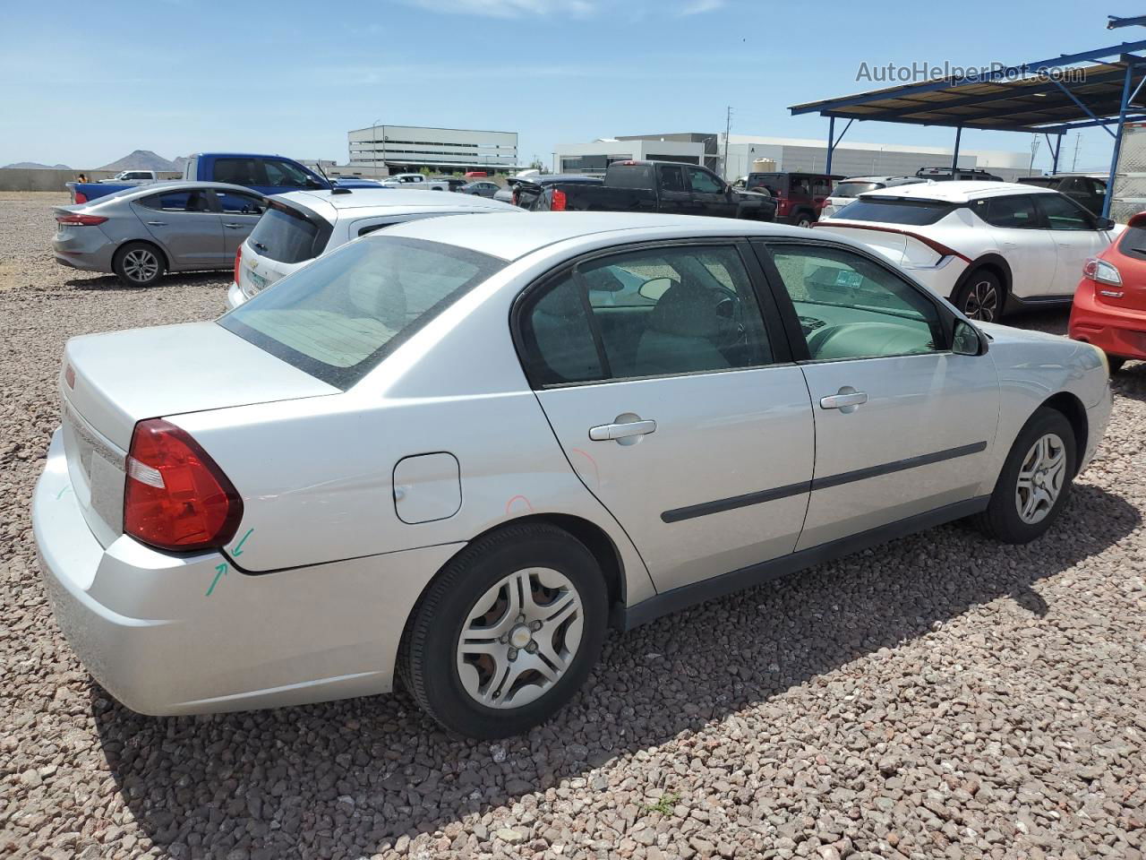 2004 Chevrolet Malibu  Серебряный vin: 1G1ZS52F64F215667