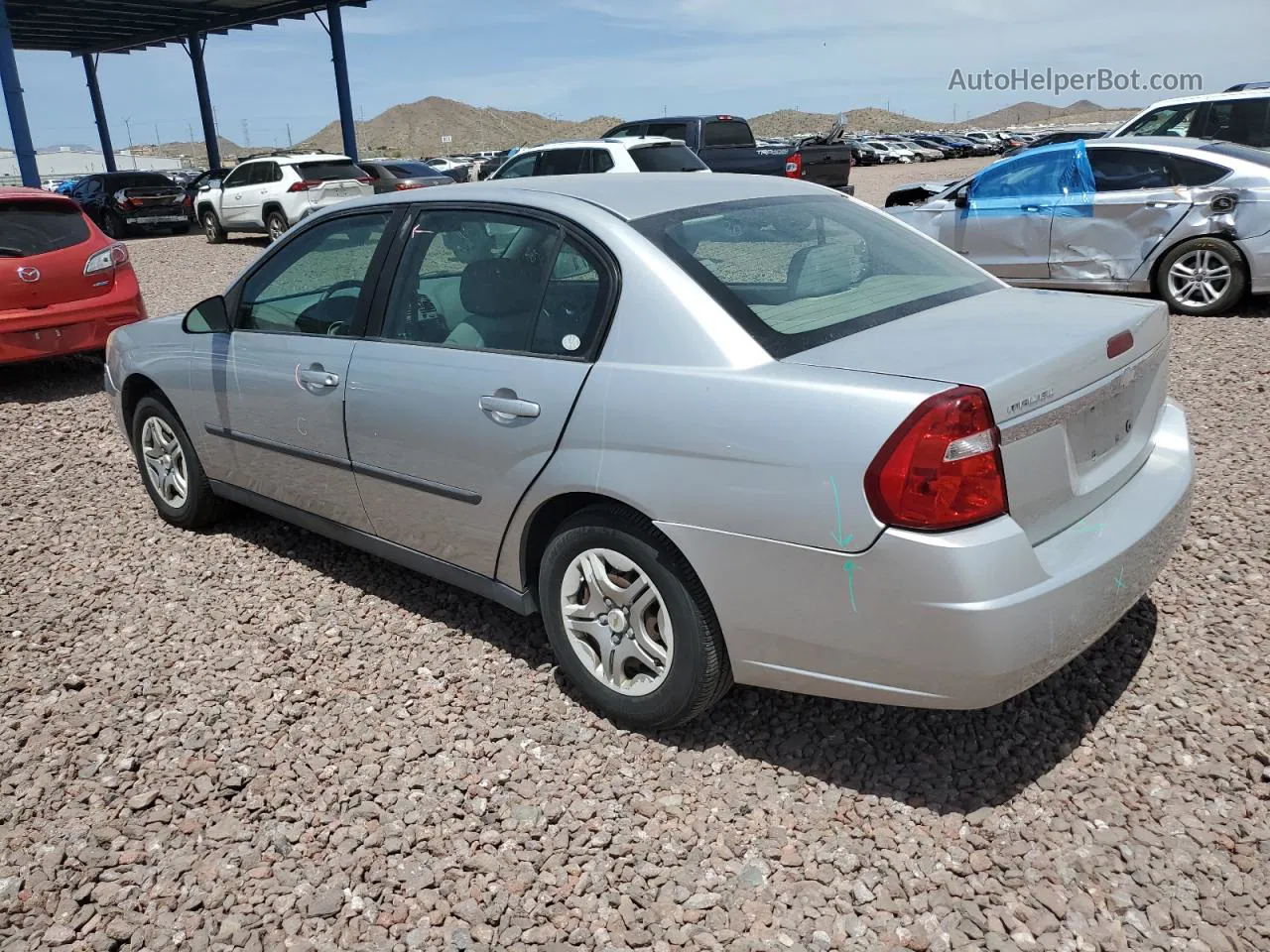 2004 Chevrolet Malibu  Серебряный vin: 1G1ZS52F64F215667