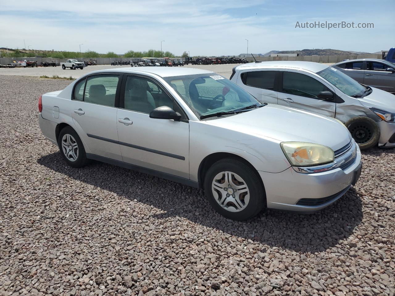 2004 Chevrolet Malibu  Серебряный vin: 1G1ZS52F64F215667