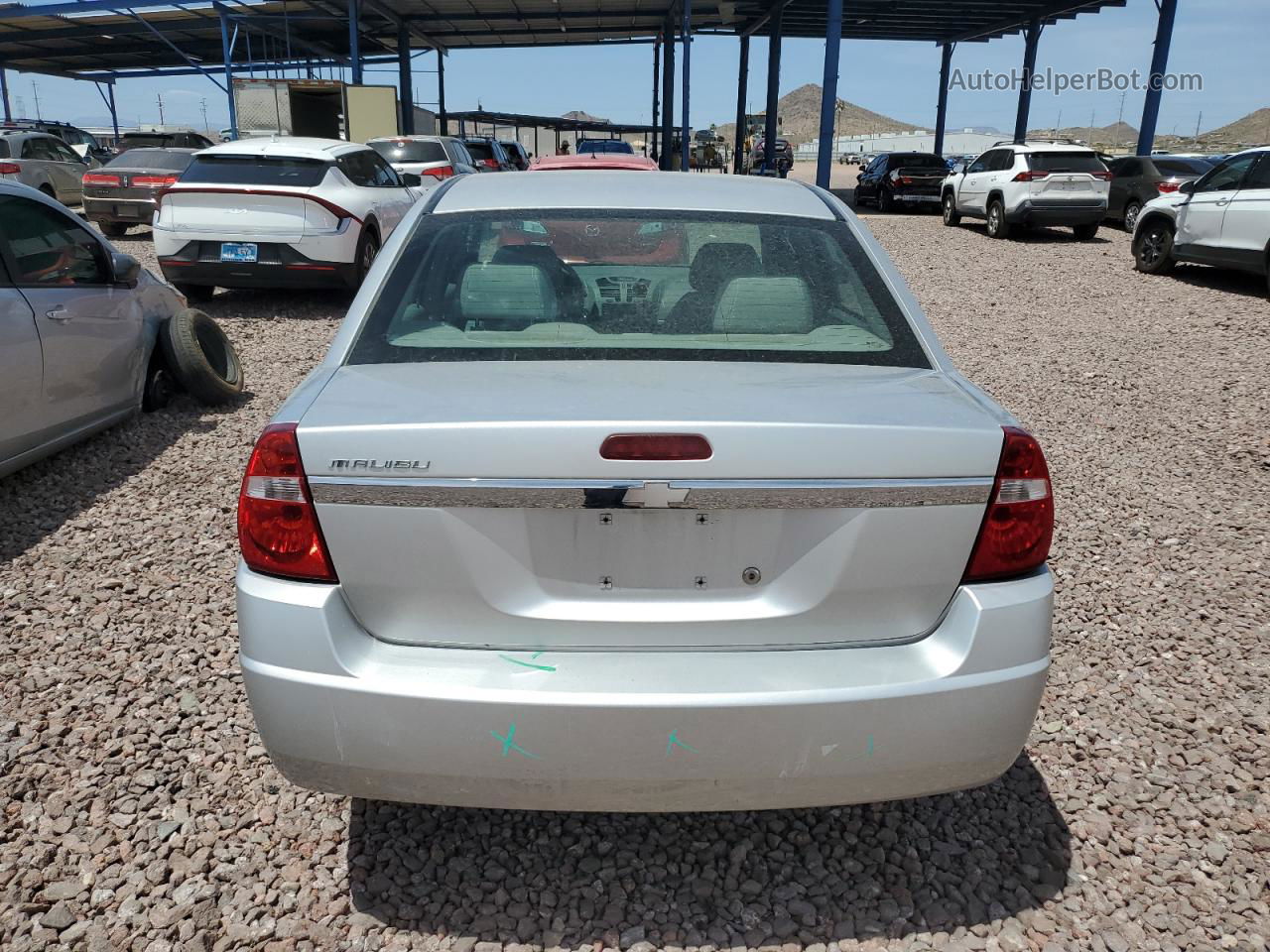 2004 Chevrolet Malibu  Серебряный vin: 1G1ZS52F64F215667