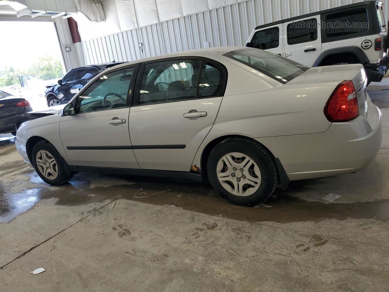 2004 Chevrolet Malibu  Silver vin: 1G1ZS52F74F227407