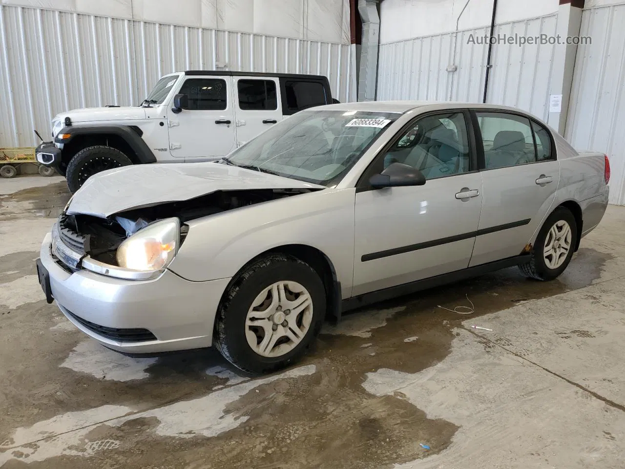 2004 Chevrolet Malibu  Silver vin: 1G1ZS52F74F227407