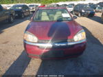 2004 Chevrolet Malibu Ls Red vin: 1G1ZT52804F239607