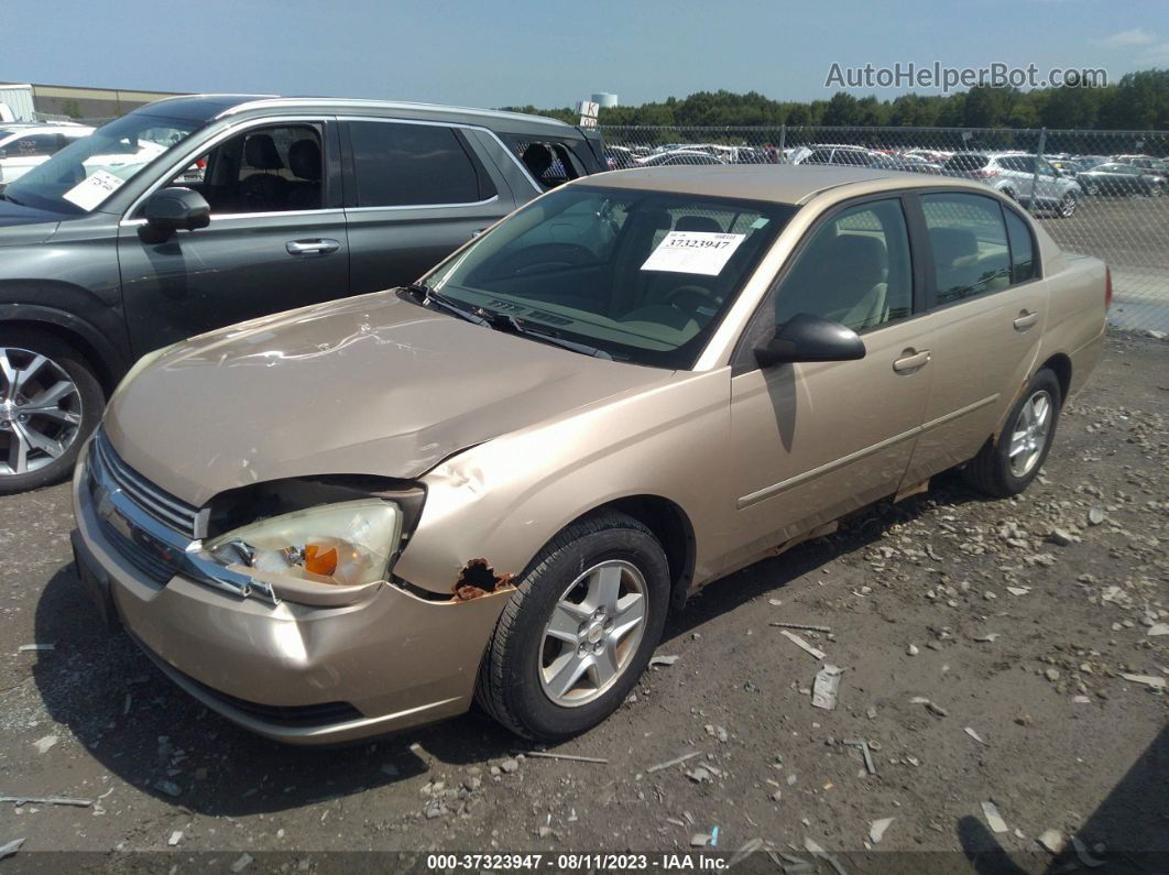 2004 Chevrolet Malibu Ls Tan vin: 1G1ZT52804F250168