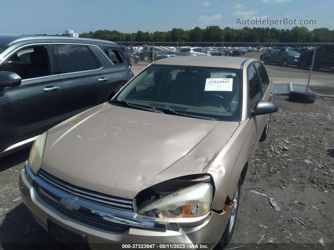 2004 Chevrolet Malibu Ls Tan vin: 1G1ZT52804F250168